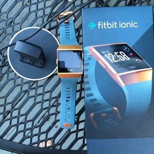 Fitbit Ionic and charging stand